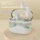 Transparent Wireless Half In-ear Bluetooth Headset HD Call Long Battery Life