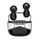 Transparent Wireless Half In-ear Bluetooth Headset HD Call Long Battery Life