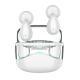 Transparent Wireless Half In-ear Bluetooth Headset HD Call Long Battery Life