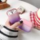 Compatible with Apple, Gradient hard shell suitable for airpods pro protective cover 2/3 generation Bluetooth Wireless contrast color earphone cover smooth surface