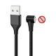 Braided magnetic data cable three-in-one fast charging cable