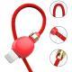 Creative lantern one with three data cables