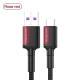 Compatible with Apple, MOQ200 5A typeC 2.4A ios usb cable