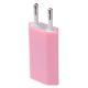 European Standard Mobile Phone Charging Head Single Port Usb Flat Charger Plug