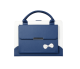 Compatible with Apple, New IPAD9.7 protective cover mini234 bow handbag pro11 flat 10.5 leather case