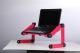 Laptop Table Stand With Adjustable Folding Ergonomic Design Stand Notebook Desk For Ultrabook Netbook Or Tablet With Mouse Pad