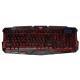 Backlit game crack keyboard