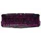 Backlit game crack keyboard