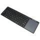 Zoweetek k12bt-1 Mini Wireless Bluetooth Keyboard Russian English Spanish Touchpad For Smart Tv Box Pc Android Phone Pad