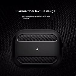 Creative Carbon Fiber Patterned Headphone Protective Case