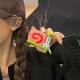 Wireless Bluetooth Headset Protective Cover Stereo Silicone Creative Stereo Cartoon