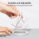 Compatible with Apple , Foldable Wireless Charger Fast Charging Stand