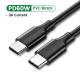 Compatible with Apple, GreenType-c Data Cable Double Head 5a Male To Male Pd100w Fast Charge Ctoc Line Macbook Charging Line Ipa