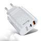 Charger US Standard 20w Dual Port Fast Charge Charging Head QC3.0 PD