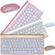 2.4G Wireless Keyboard And Mouse Protable Mini Keyboard Mouse Combo Set For Notebook Laptop Mac Desktop PC Computer Smart TV PS4