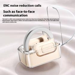 Conduction Ear Hook Wireless Bluetooth Headset Ultra-long Life Battery High Power Noise Reduction
