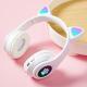 Cute Cat Ear LED Breathing Light Luminous Headset