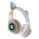 Cute Cat Ear LED Breathing Light Luminous Headset