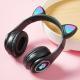 Cute Cat Ear LED Breathing Light Luminous Headset