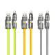 Dual Type-C 240W Four in One Data Cable