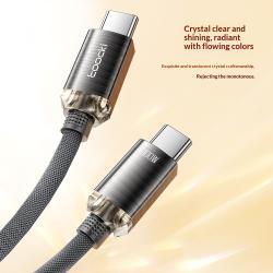 Transparent Fast-charging Data Cable