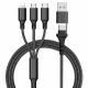 PD 2-in-3 Fast-charging Cable For Phones