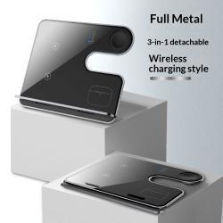 Magnetic 3-in-1 Wireless Charging Stand