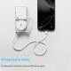 3-in-1 Power Bank With 30W Charging Built-in Plug And Retractable Cable For Fast Charging