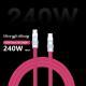 PD Fast-charging Dual-head Ultra-soft Silicone Data Cable