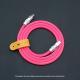 PD Fast-charging Dual-head Ultra-soft Silicone Data Cable