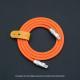 PD Fast-charging Dual-head Ultra-soft Silicone Data Cable