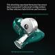 Hybrid Dynamicbalanced Armature In-ear Noise-canceling Music Headphones With Microphone
