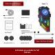 Motorcycle Helmet With Bluetooth Earphones And Water Resistance