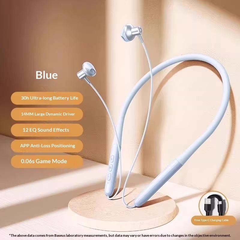 Sports Neckband Running Wireless Noise-canceling Long Battery Life Bluetooth Headphones