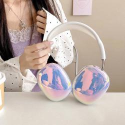Simple Aurora Laser Headset Cover Soft Case Drop-Resistant Earphone