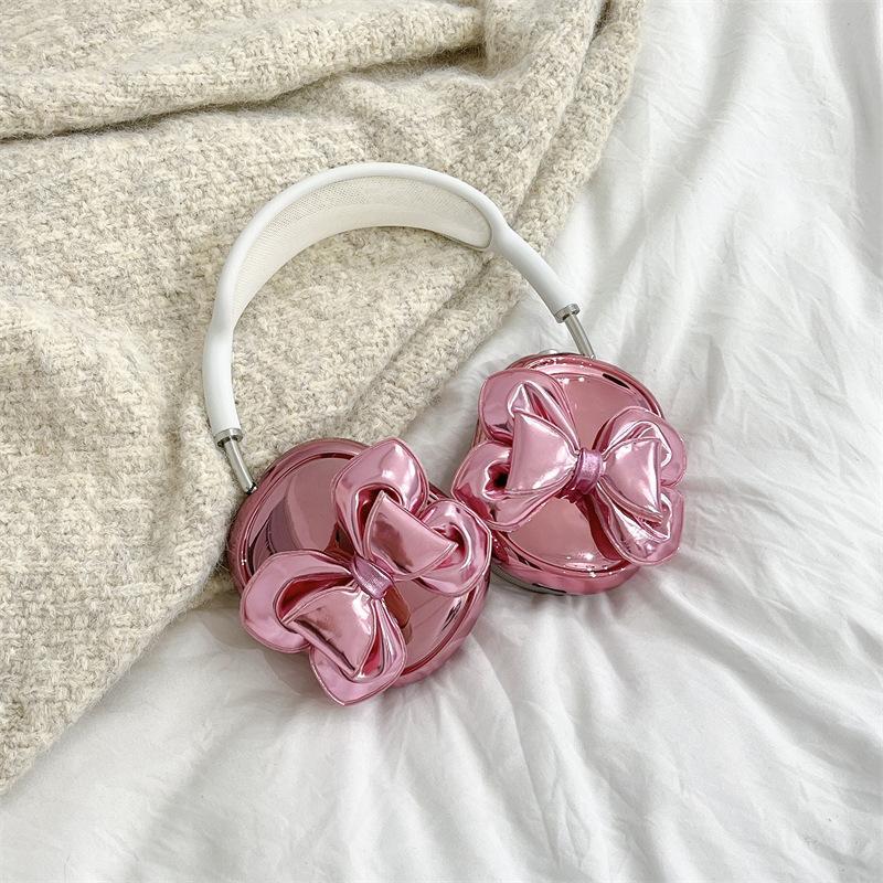 Electroplated 3D Bow For Headphone Cases