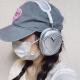 Korean-style Silver Heart Shaped Earphone Case