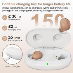 In-Ear TWS Wireless Invisible Multi-Mode Hearing Aid With No FeedbackHowling