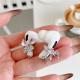 Ear Buckle Ornament Earphone Set Bow