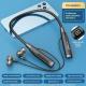 Heavy-bass Neckband Bluetooth Earphones With Ultra-long Battery Lifewireless Neckband Design For Workouts