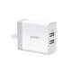 Dual-port Charger USB12W Fast Charging Head Single Port 24A Support Android Brand New