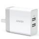 Dual-port Charger USB12W Fast Charging Head Single Port 24A Support Android Brand New