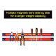 6x18 Heavy Duty Magnetic Tool Bar Storage Holder Rack Garage Wall Holder Strips