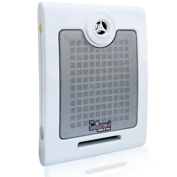 5 CORE Outdoor Speakers Stereo In Wall Speaker 500W Peak Passive Mount Wired Waterproof Patio House Garage Indoor Exterior Audio System Bocinas Para Casa - Window
