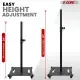5Core Speaker Stand 2Pc Heavy Duty Adjustable Height 61" DJ PA Stands 35mm Mount 100Lb Capacity
