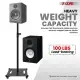 5Core Speaker Stand 2Pc Heavy Duty Adjustable Height 61" DJ PA Stands 35mm Mount 100Lb Capacity