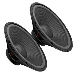5 Core 15 Inch Subwoofer 450 Watt Car Audio Sub Woofer 4 Ohm Pair W Deep Bass Replacement Component Loud Speaker For Auto Truck Vehicle -WF 15 140 4OHM 2PCS