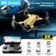 M5 Mini Drone With 8K HD Camera, 5G Real-Time Transmission, 30KM Long Range, Foldable Design, One Key Return & 360 Stunt - Beginner Friendly RC Drone Toy For Kids And Teens