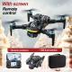 Drone With Screen Remote & Obstacle Avoidance, Foldable Brushless Quadcopter With 2 Batteries & RGB Lights