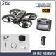 S156 8K Dual Camera Drone With 5.9 Inch HD Screen Remote Controller Brushless Motor Long Battery Life Foldable FPV Quadcopter For Aerial Photography Beginners